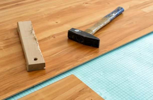 Reparar parquet levantado por agua